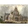 BROU, ÉGLISE, France, Ain, gravures anciennes, stich