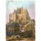 MONT ST MICHEL, France, gravures anciennes, estampes, stiche, fr